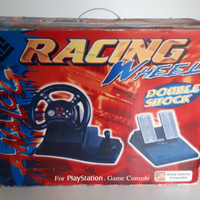 volante racing wheel double shock playstation ps 1