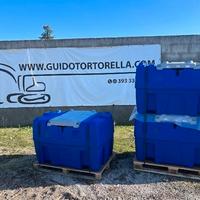 cisterna serbatoio gasolio trasportabile 440 litri