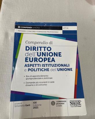 Compendio di diritto dell’Unione Europea, edizione