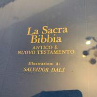 Sacra bibbia 1973 rizzoli con salvador dalì