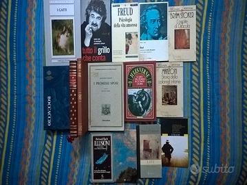 lotto 23 libri classici della letteratura +2 saggi