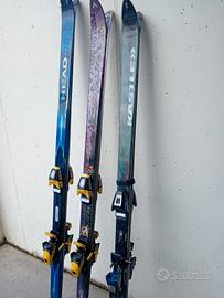 3 paia di sci da discesa 