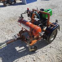 Trattore motocompressore diesel carrellato