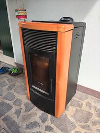 STUFA PELLET ECOTECK  CANALIZZATA 11KW