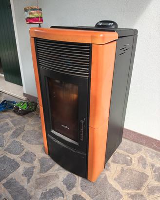 STUFA PELLET ECOTECK  CANALIZZATA 11KW