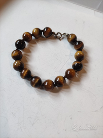 Bracciali in occhio di tigre