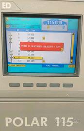 monitor LCD 10" Polar mohr originale tagliacarte 