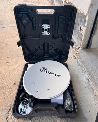 Kit Parabola Satellitare Portatile Metronic 