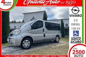 Opel Vivaro 2.5 dti 135cv 8posti - PEDANA DISABILI