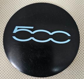 4 lentine fiat 500 nero argento cp95