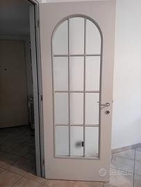 porte da interni con inglesina e vetri molati