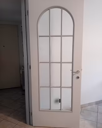 porte da interni con inglesina e vetri molati