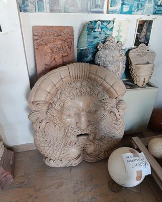 Bocca della verità in marmo 
