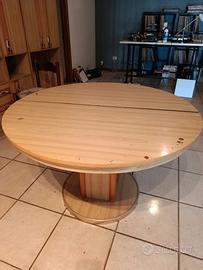 Tavolo legno da cucina rotondo