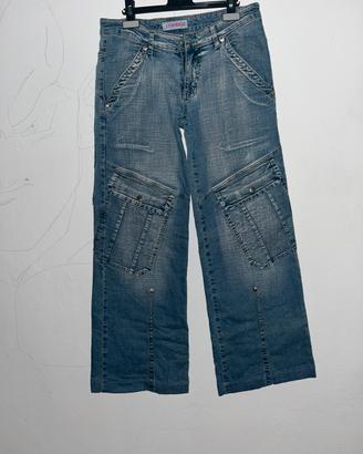 Jeans Miss Sitxy Vintage Y2Y Flare/Cargo