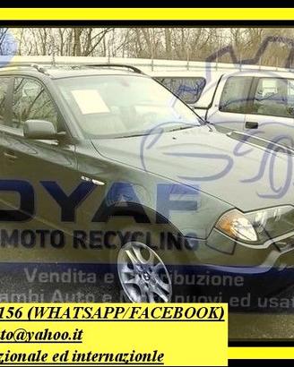 Ricambi Bmw Serie x3 1modello fino 2010
