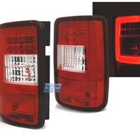 FANALI VOLKSWAGEN VW CADDY 04-15 LED ROSSO CROMATO