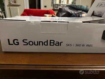 Lg soundbar sk5 360w hot sale rms