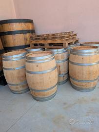 botti legno rovere 