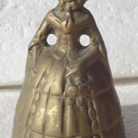 CAMPANA FORMA DI DAMA DELL’ 800 OTTONE BRUNITO/182