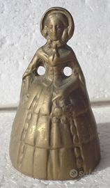 CAMPANA FORMA DI DAMA DELL’ 800 OTTONE BRUNITO/182