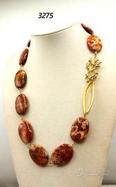 Collana Corallo fossile