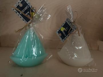 Candele decorative a forma di barca a vela