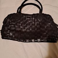 borsa in pelle testa di moro