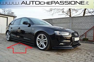 Coppia splitter minigonne per Audi A4 B8 2007 2015