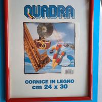 Cornice in legno rosso  (892)