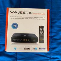 Decoder digitale terrestre Majestic DEC 675HD/USB