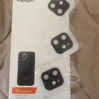 iPhone 12/12pro cover spigen + protezione fcamera