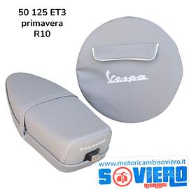 Sella Lunga e Copriruota Grigio Rigo Bianco Ruota 
