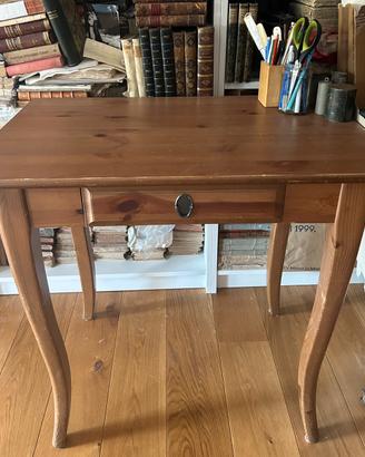 Scrittoio scrivania in legno