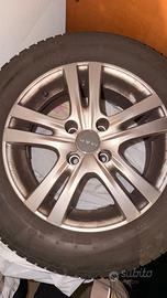 4 gomme invernali Pirelli Snowcontrol con cerchi i