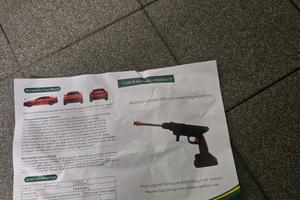 Pistoia per lavaggio auto