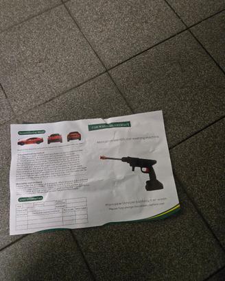 Pistoia per lavaggio auto