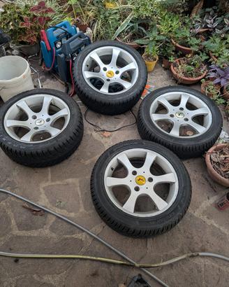 cerchi Coreline per Smart 450 +gomme