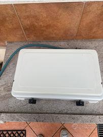 Fornelletto da campeggio portatile.
