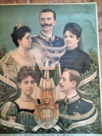 Poster Famiglia Reale 
