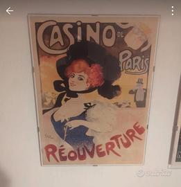 poster pubblicitario casino de Paris