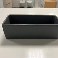 Mensola antracite Arblu con tira acqua incorporato