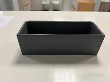 Mensola antracite Arblu con tira acqua incorporato