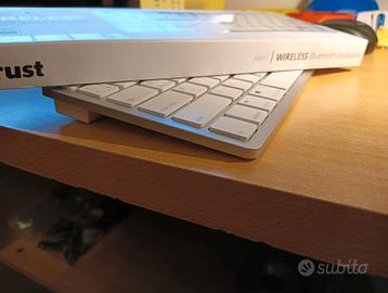 TASTIERA WIRELESS TRUST BIANCA
