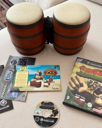 Donkey Kong Jungle Beat + DK Bongos Set GameCube