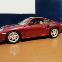 Burago 1:18 Porsche 996 no Politoys Mebetoys Dinky