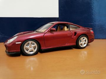 Burago 1:18 Porsche 996 no Politoys Mebetoys Dinky