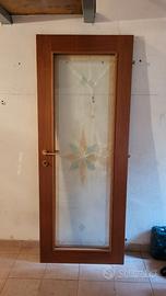 Set 2 porte in legno