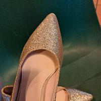 Scarpe décolleté glitterate da donna