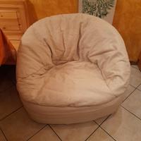 poltrona a sacco pouf